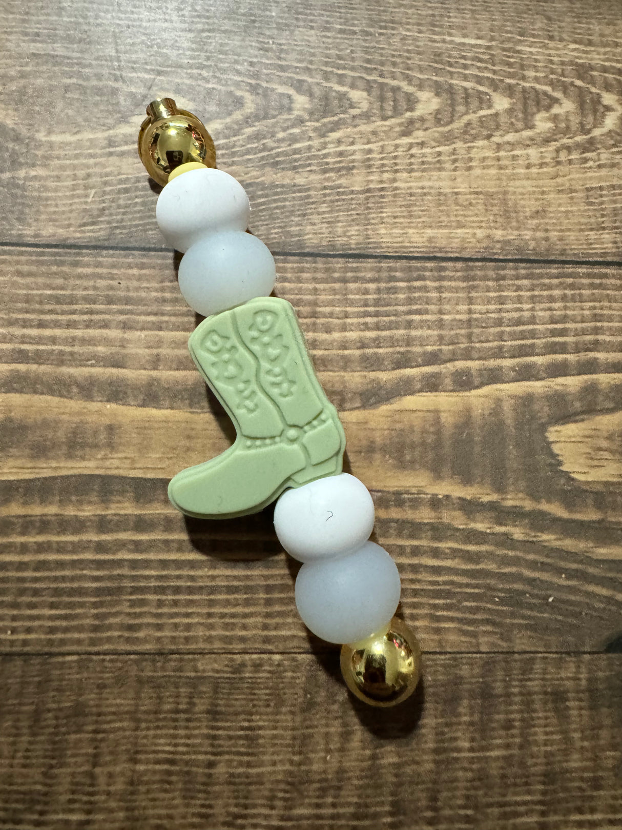 Cowboy boot key ring