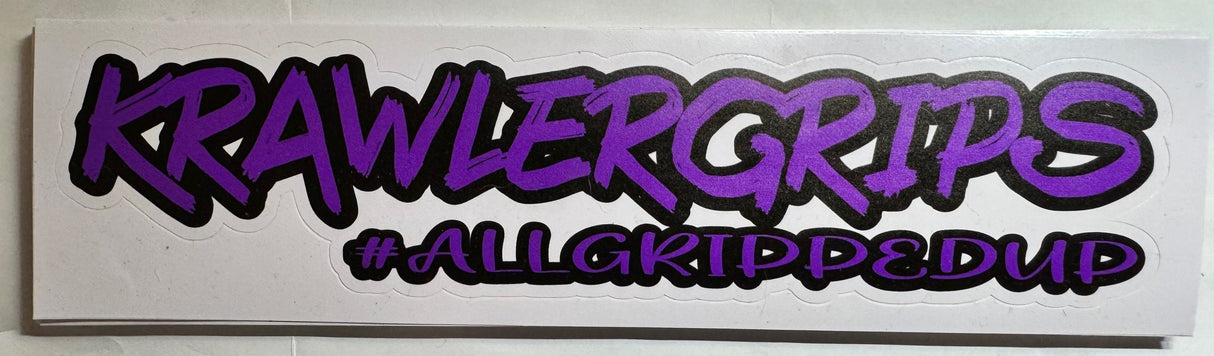 Krawlergrips #allgrippedup Sticker
