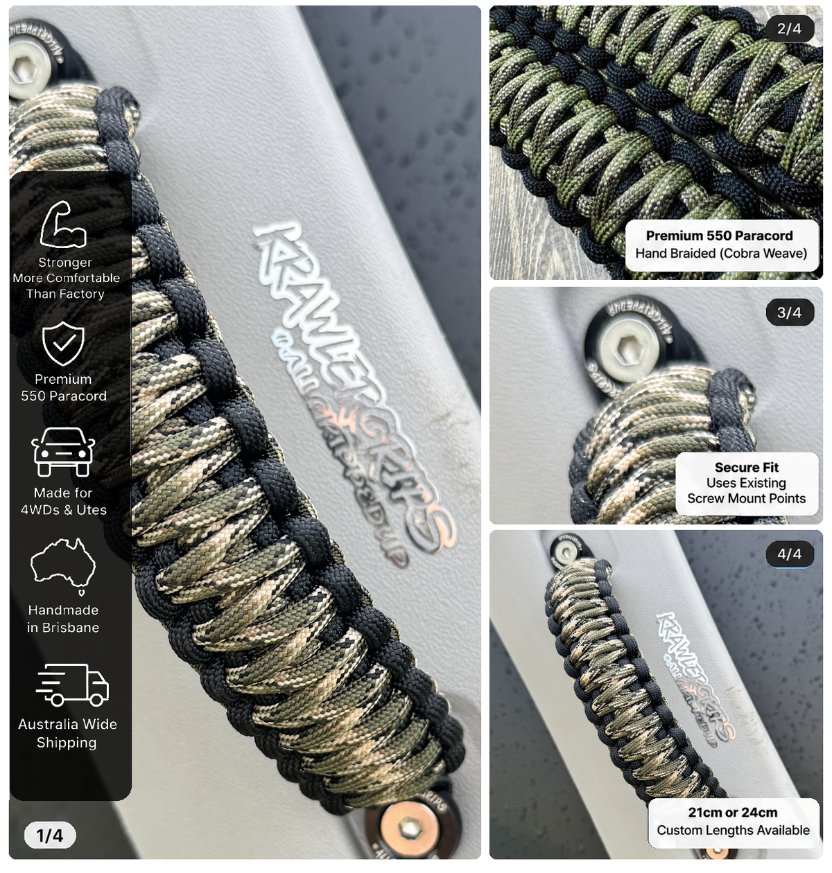 Multi Camo Grab Handle Nissan Navara — original product photos