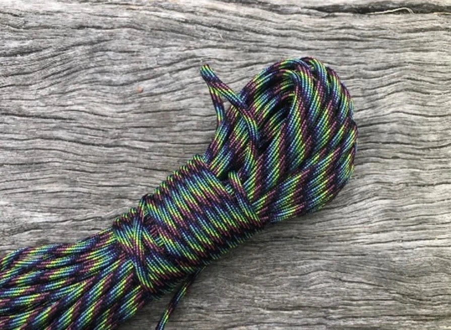 neon Stripe Paracord - Krawlergrips