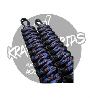 Oil Slick Paracord 4x4 Grab Handles |krawlergrips