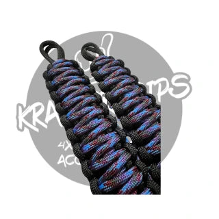 Oil Slick Paracord 4x4 Grab Handles |krawlergrips