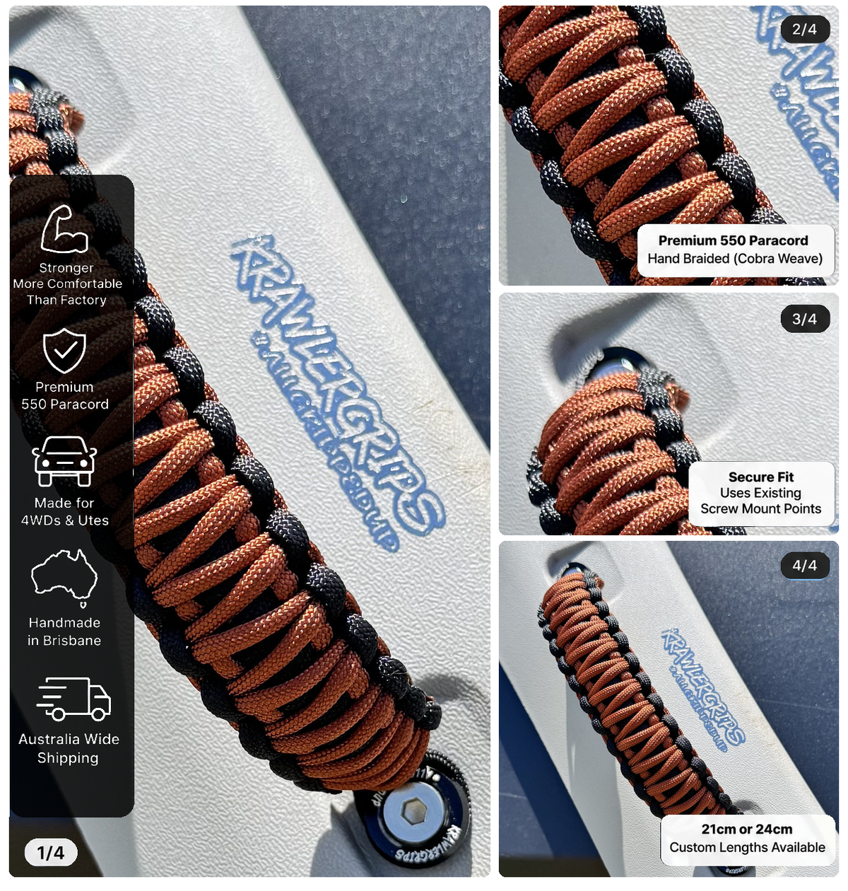 Rust Grab Handle Isuzu MU-X — original product photos