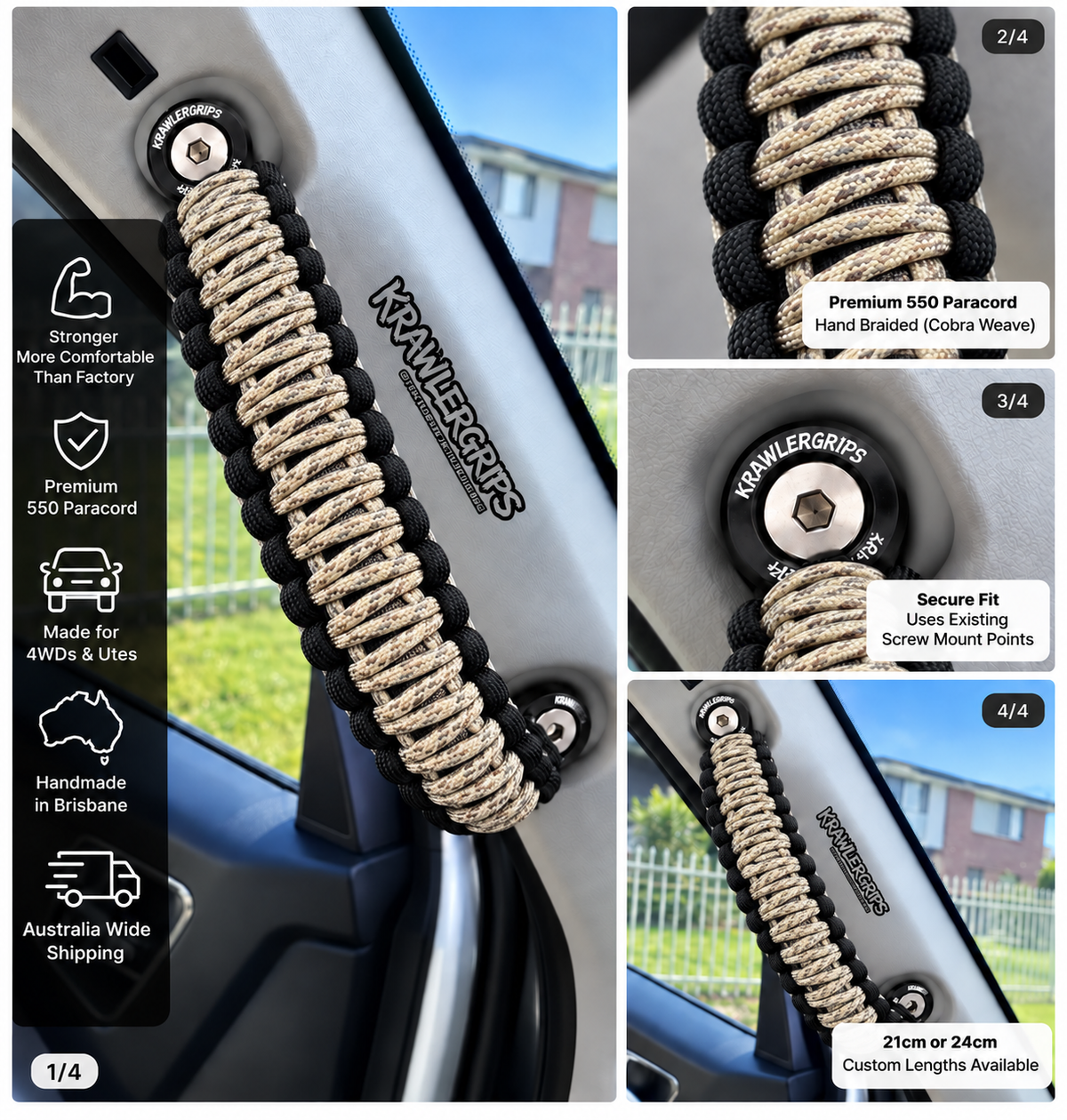 Sand Camo Grab Handle Nissan Patrol