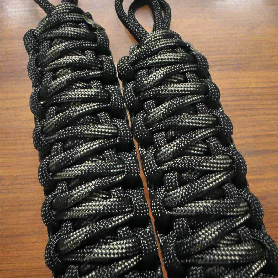 touch go grey Paracord car handle | krawlergrips