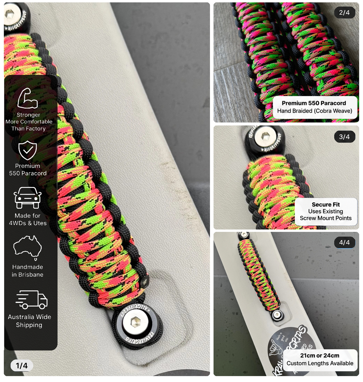 Watermelon Grab Handle Toyota LandCruiser — original product photos