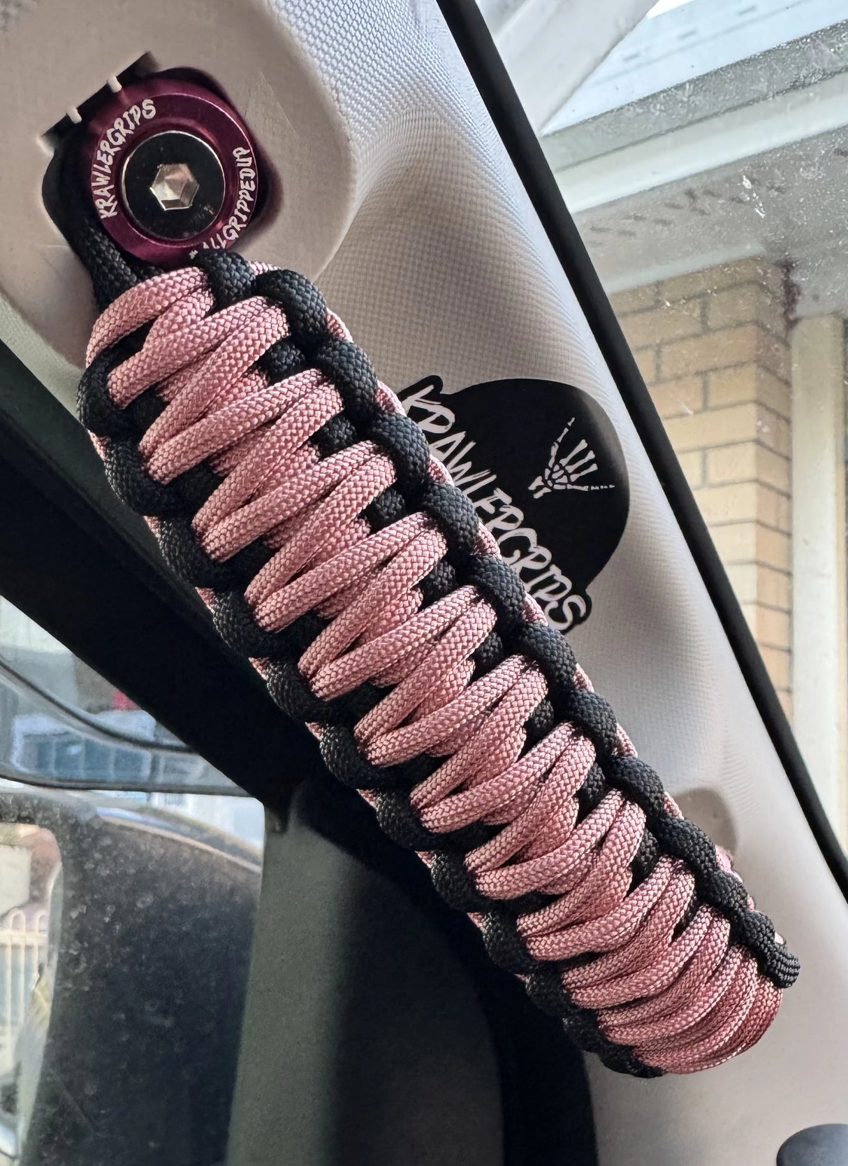 rose gold car handle | Krawlergrips