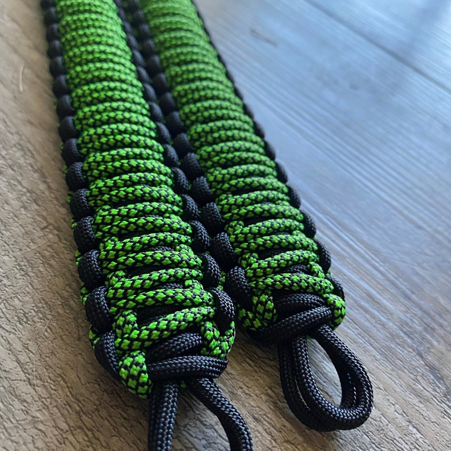 Krawler Grips Diamond Neon Green Paracord - Krawlergrips