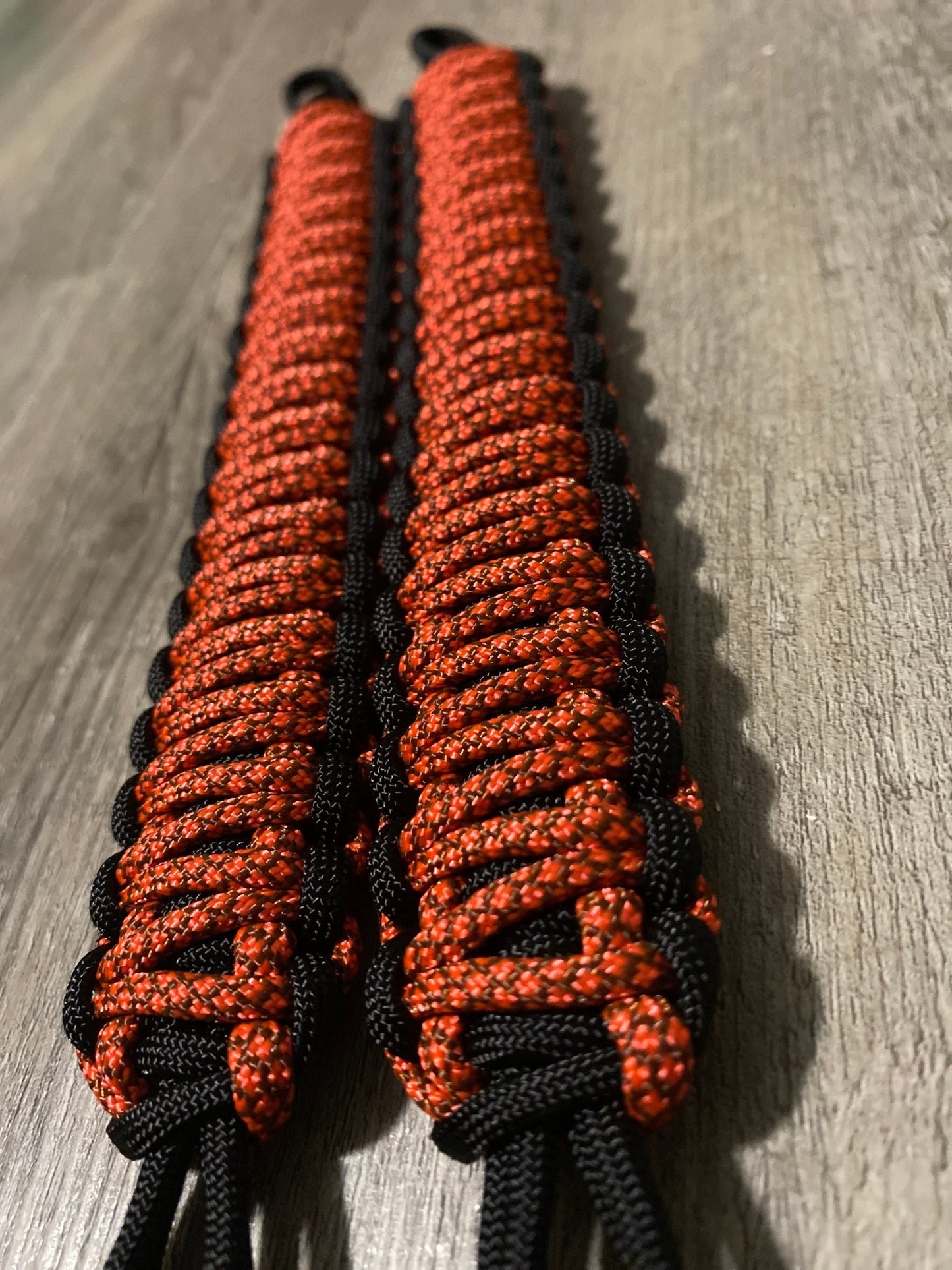 Krawler Grips Neon Orange Diamond Paracord - Krawlergrips