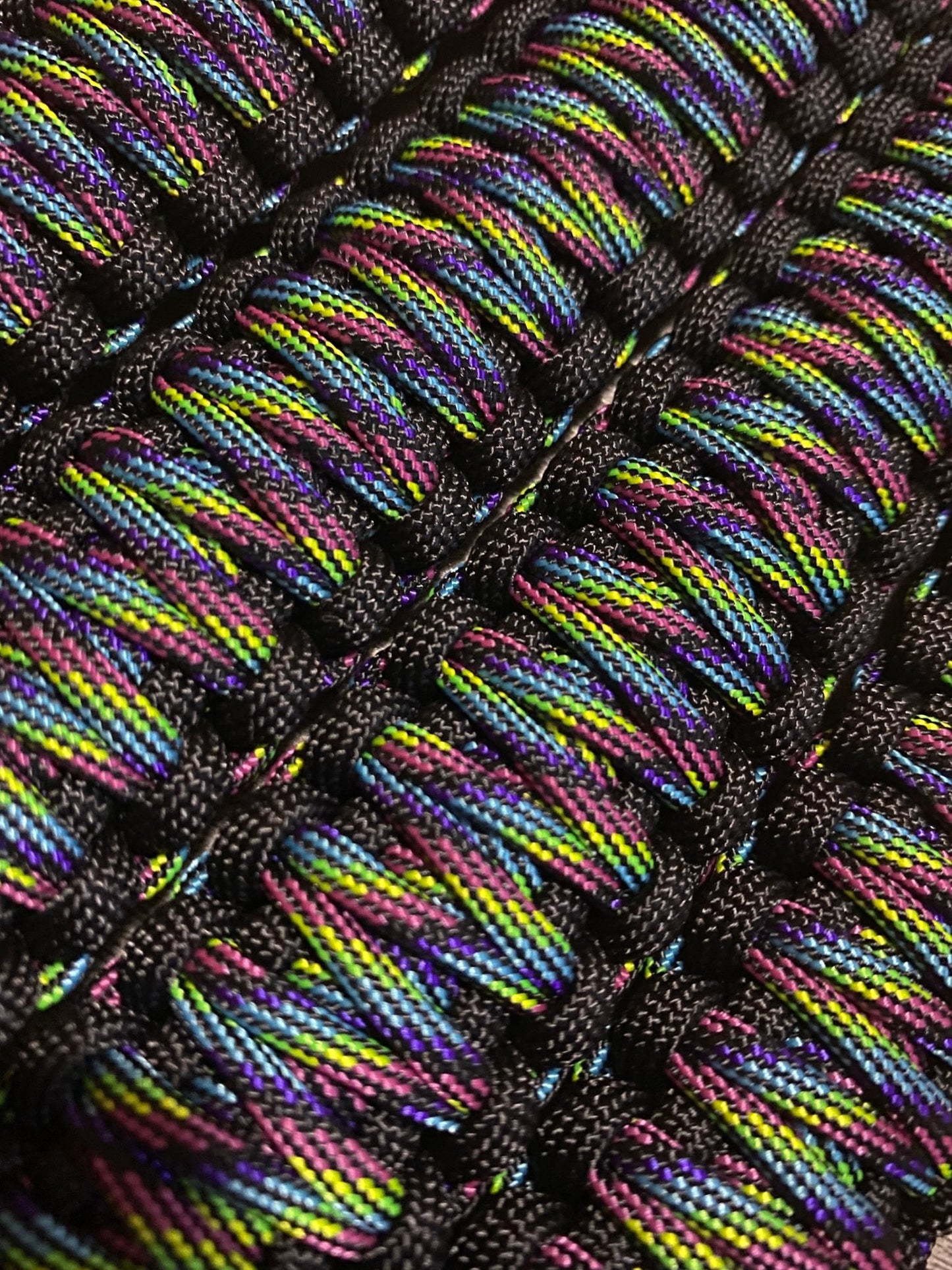 Krawler Grips Neon Stripes Paracord - Krawlergrips