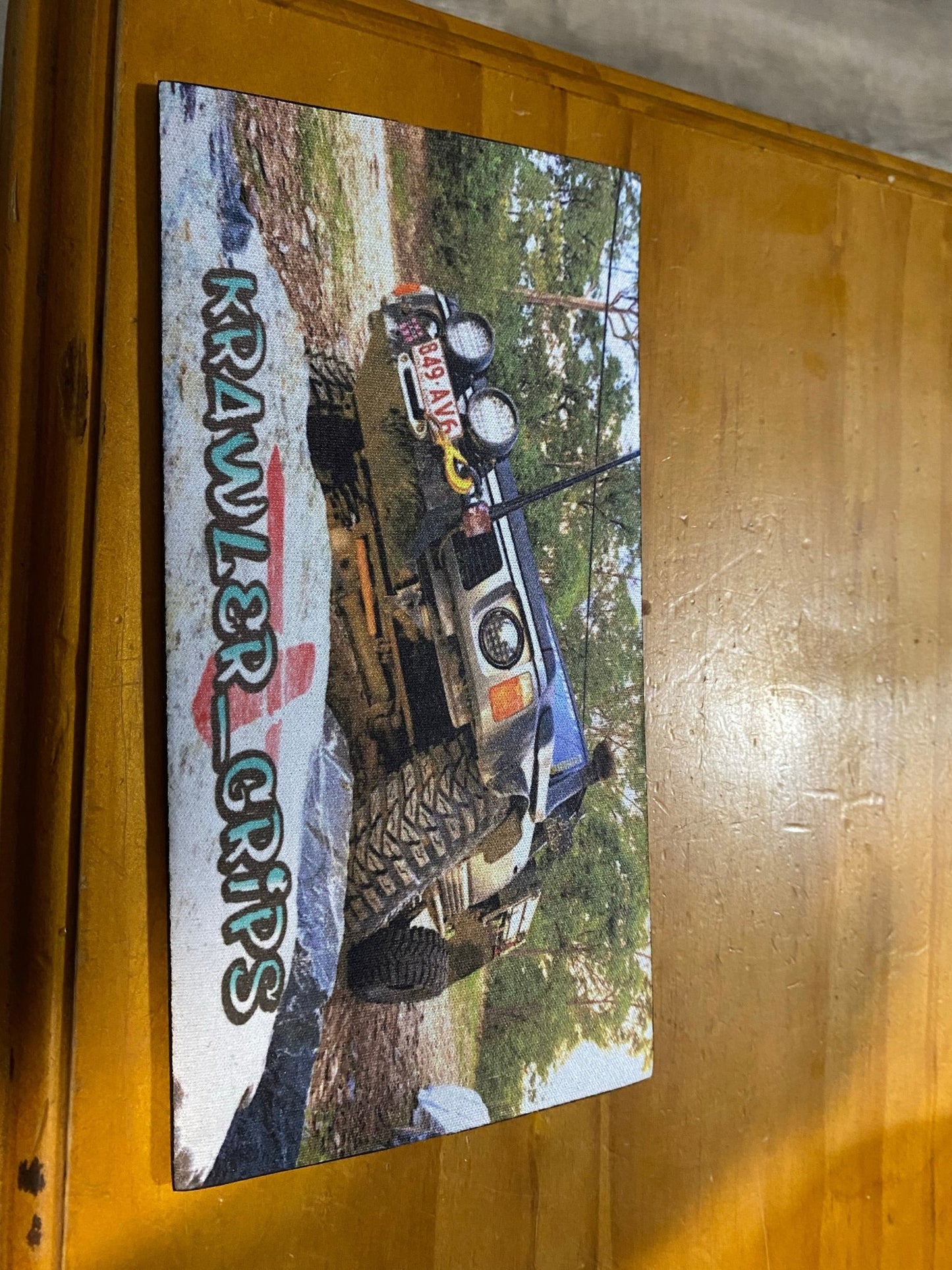 Stubbie Holder / Cooler CUSTOM with Car or your design - Krawlergrips