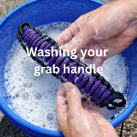 Cleaning your grab handles