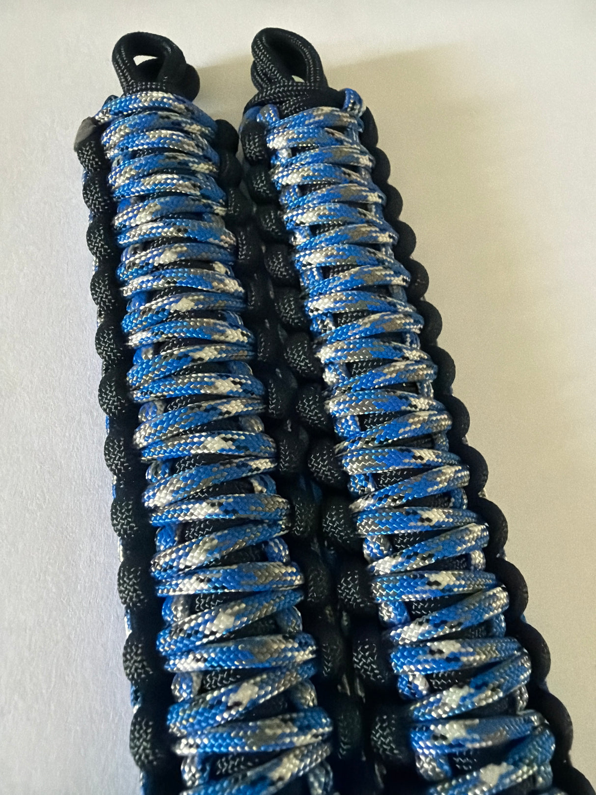 Sale Set of 2 Blue Camo 24cm