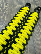 Canary Yellow paracord grab handles - Krawlergrips