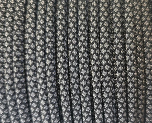 Charcoal grey diamonds paracord - krawlergrips