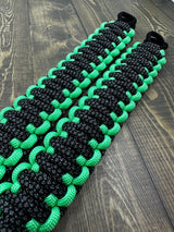 Charcoal Grey diamonds Mint grab handles - Krawlergrips