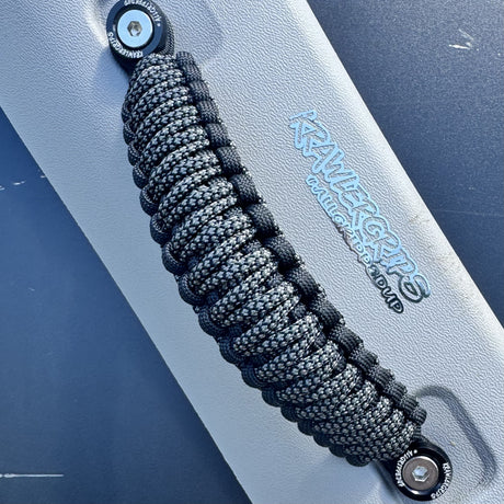 Charcoal Grey Diamonds paracord accessories | Krawlergrps