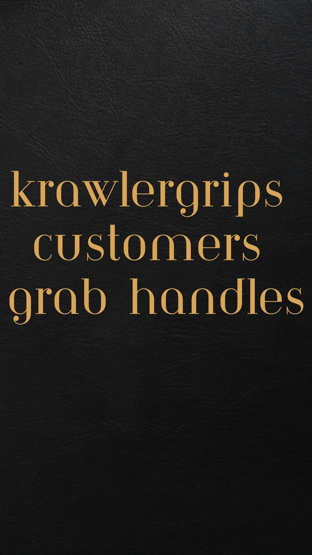 Customer 4x4 grab handles