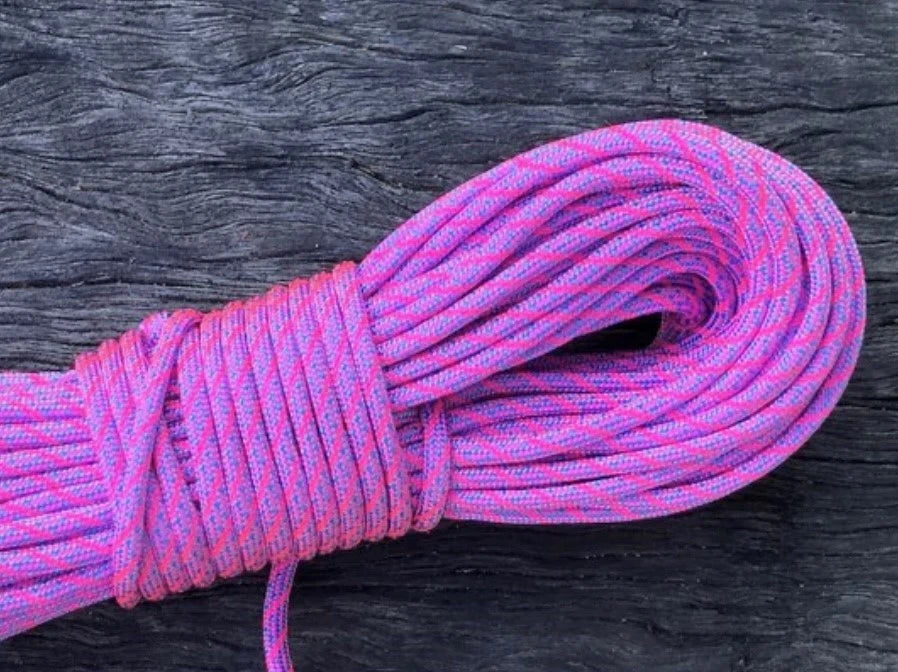 helix baby blue neon pink paracord