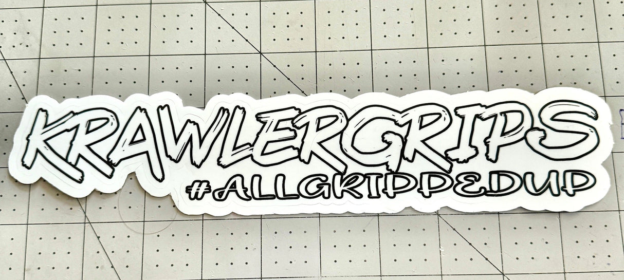 Krawlergrips #allgrippedup Sticker