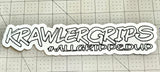 Krawlergrips #allgrippedup Sticker
