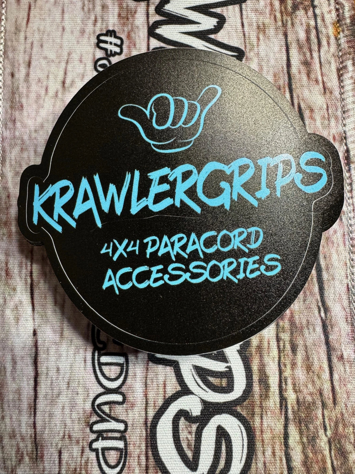 Window Slap Sticker Krawlergrips Slap Stickers - Krawlergrips