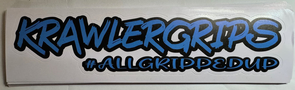 Krawlergrips #allgrippedup Sticker