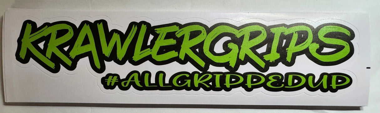 Krawlergrips #allgrippedup Sticker