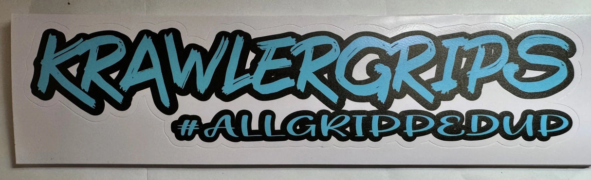 Krawlergrips #allgrippedup Sticker