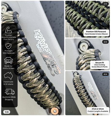 Multi Camo Grab Handle Nissan Navara — original product photos