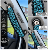 Neon Turquoise Camo Grab Handle Nissan Navara
