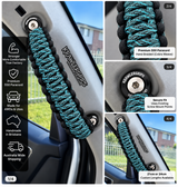 Neon Turquoise Helix Grab Handle Toyota LandCruiser
