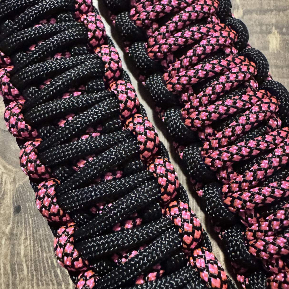 Neon pink diamond ute grab handle accessory-krawlergrips