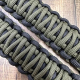 Olive Drab grab handles paracord- krawlergrips