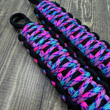 Pixie Stix paracord grab handles - krawlergrips