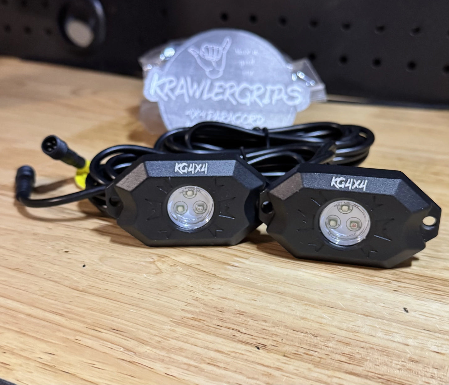 RGB Rock Lights 4 Pack