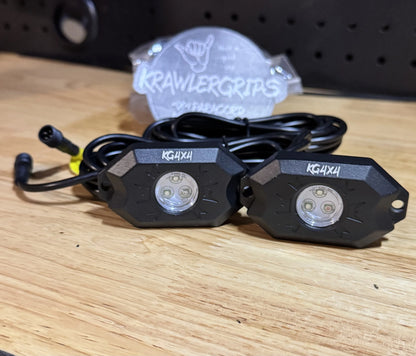 RGB Rock Lights 4 Pack