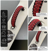 Red Helix Grab Handle Toyota LandCruiser — original product photos