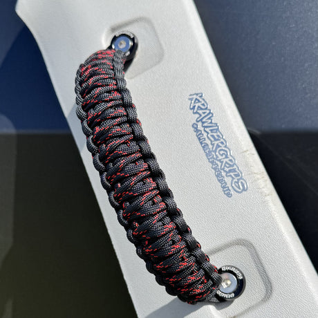 red x Paracord passenger 4x4 grips