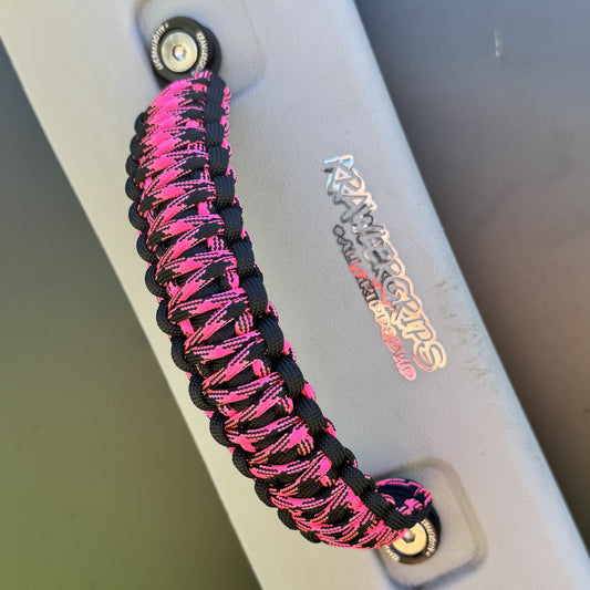 Rosa Noche paracord Grab handle - Krawlergrips