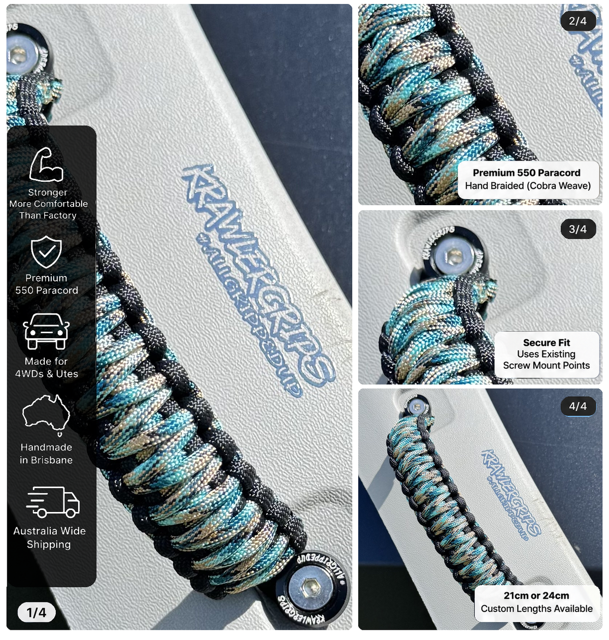 Sandbar Grab Handle Toyota LandCruiser — original product photos