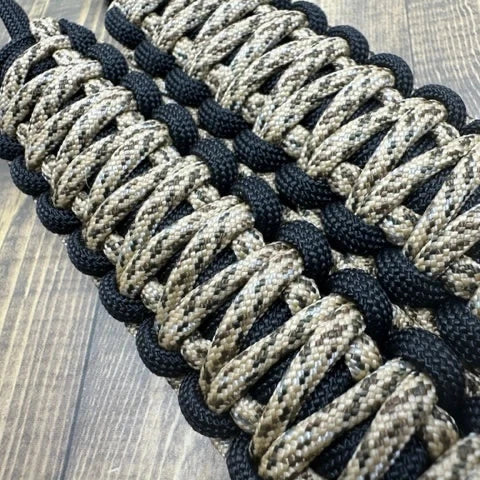 Krawler Grips Sand Camo Paracord grab handles - krawlergrips