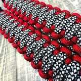 Silver Diamonds Imperial Red grab handles - Krawlergrips