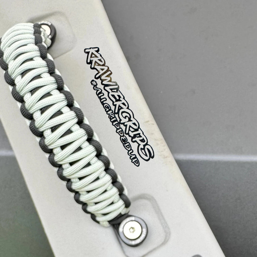 Silver grab handles - Krawlergrips