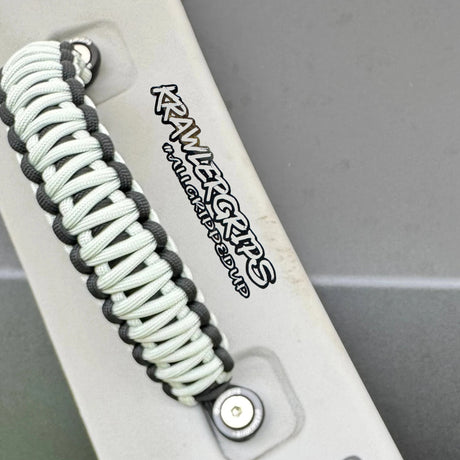 Silver grab handles - Krawlergrips