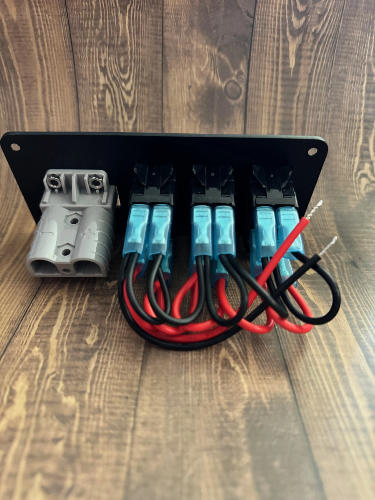 Switch Panel with Anderson Plug