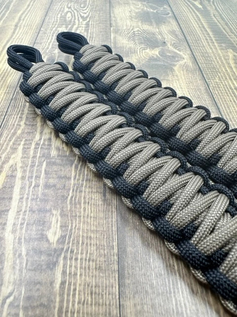 Tan paracord grab handles - krawlergrips