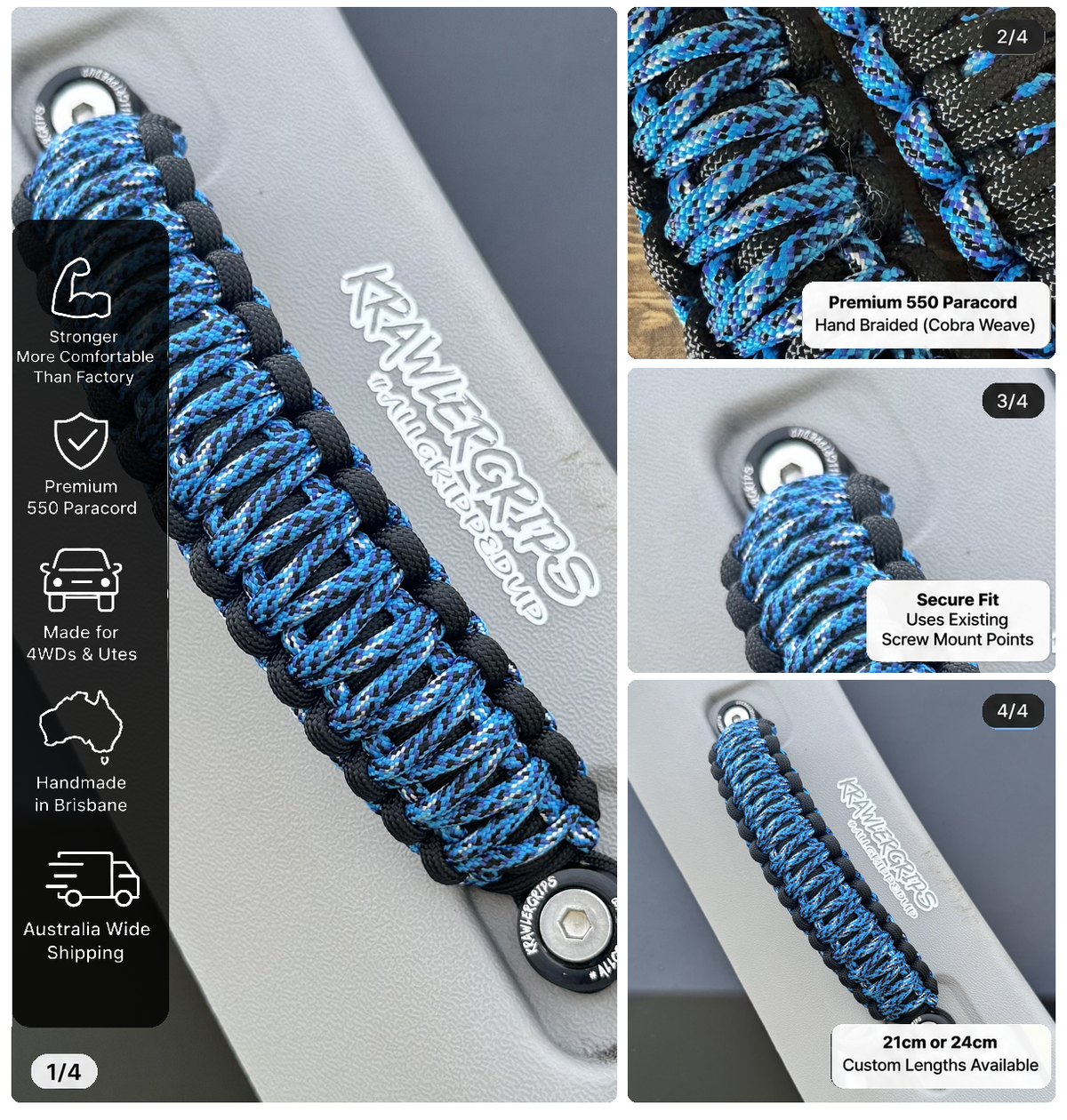 Tsunami Grab Handle Toyota Hilux — original product photos