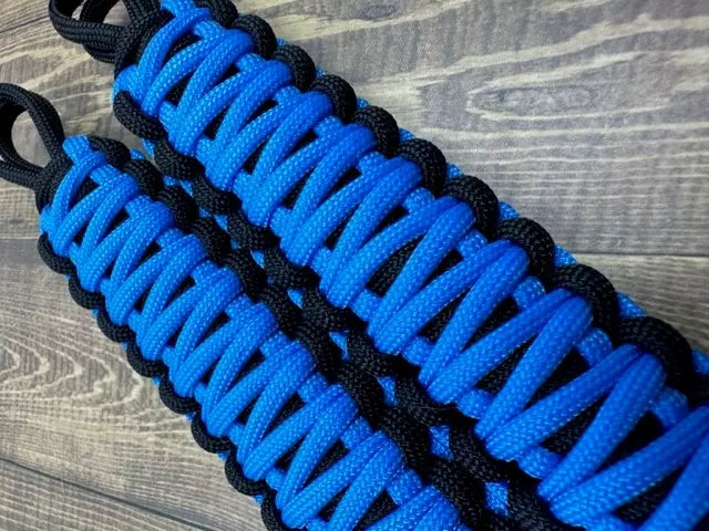 Colonial blue grab handles - Krawlergrips