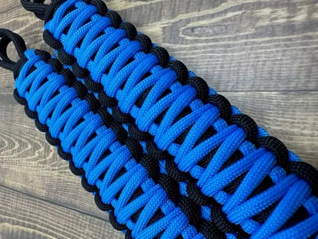 Colonial blue grab handles - Krawlergrips